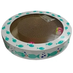 Round Scratch n' Play Cat Scratcher
