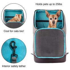 Rucksack Pet Heather Grey Carrier