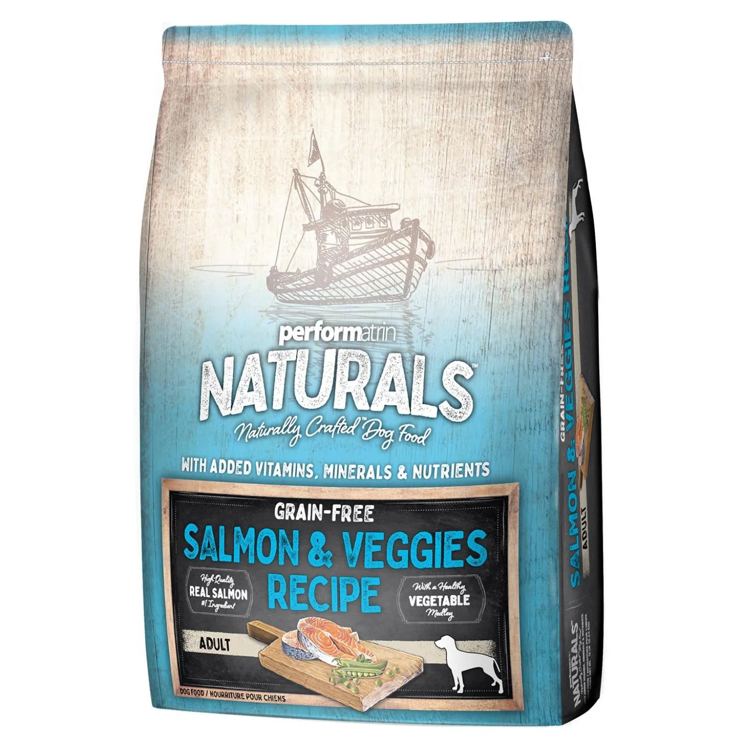Salmon & Veggies Grain-Free Recipe Adult Dog Food