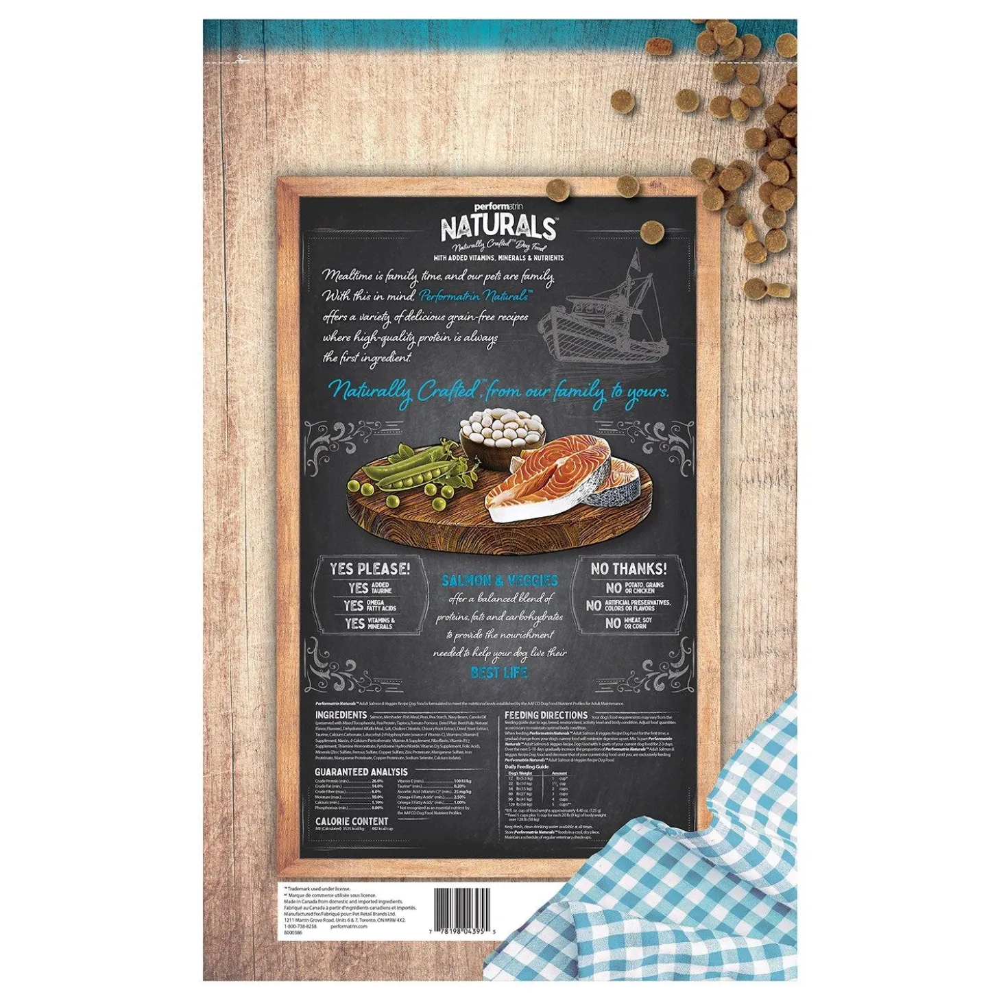 Salmon & Veggies Grain-Free Recipe Adult Dog Food