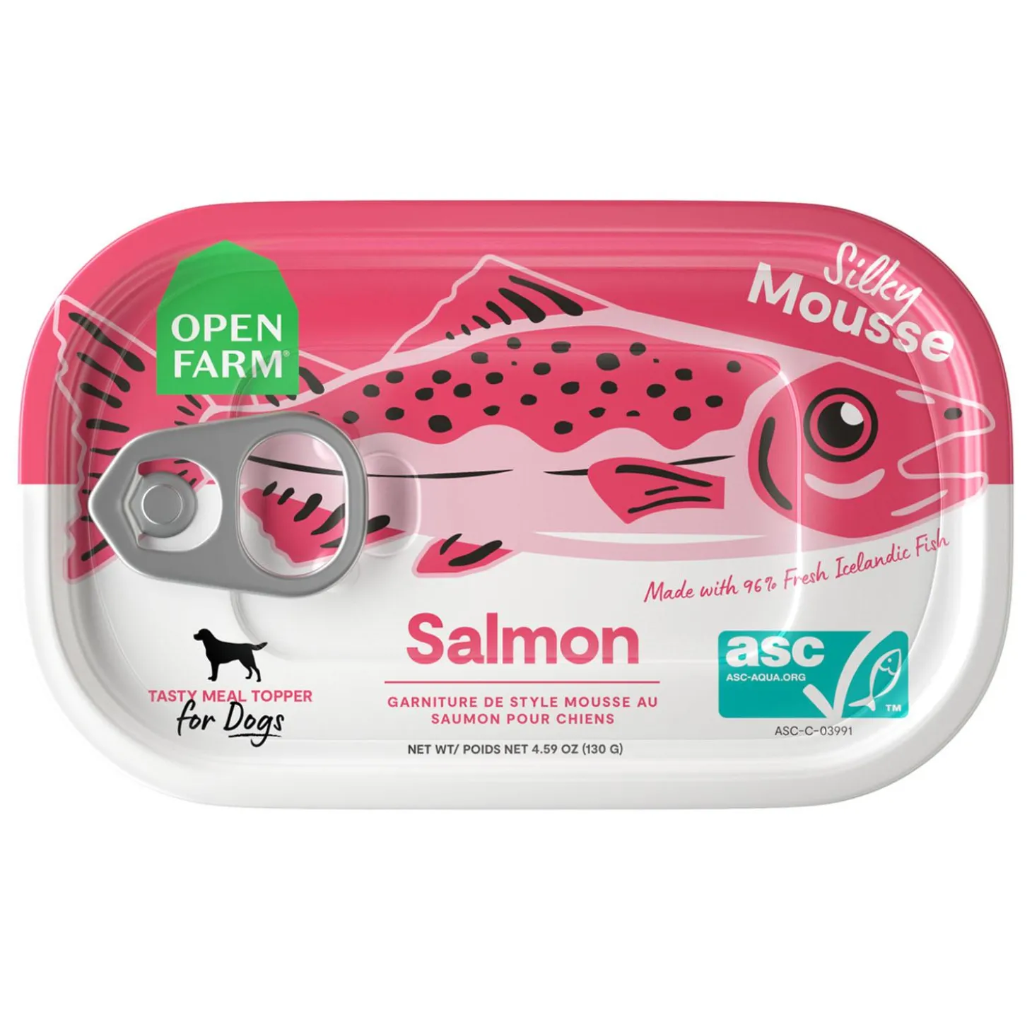 Salmon Mousse Dog Food Topper