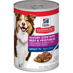 Savory Stew with Beef & Vegetables Adult 7+ Dog Food