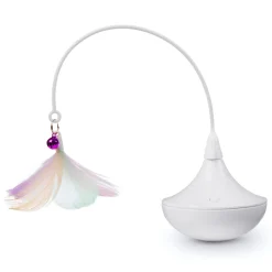 Semi-Automatic Spin N' Wobble Teaser Cat Toy