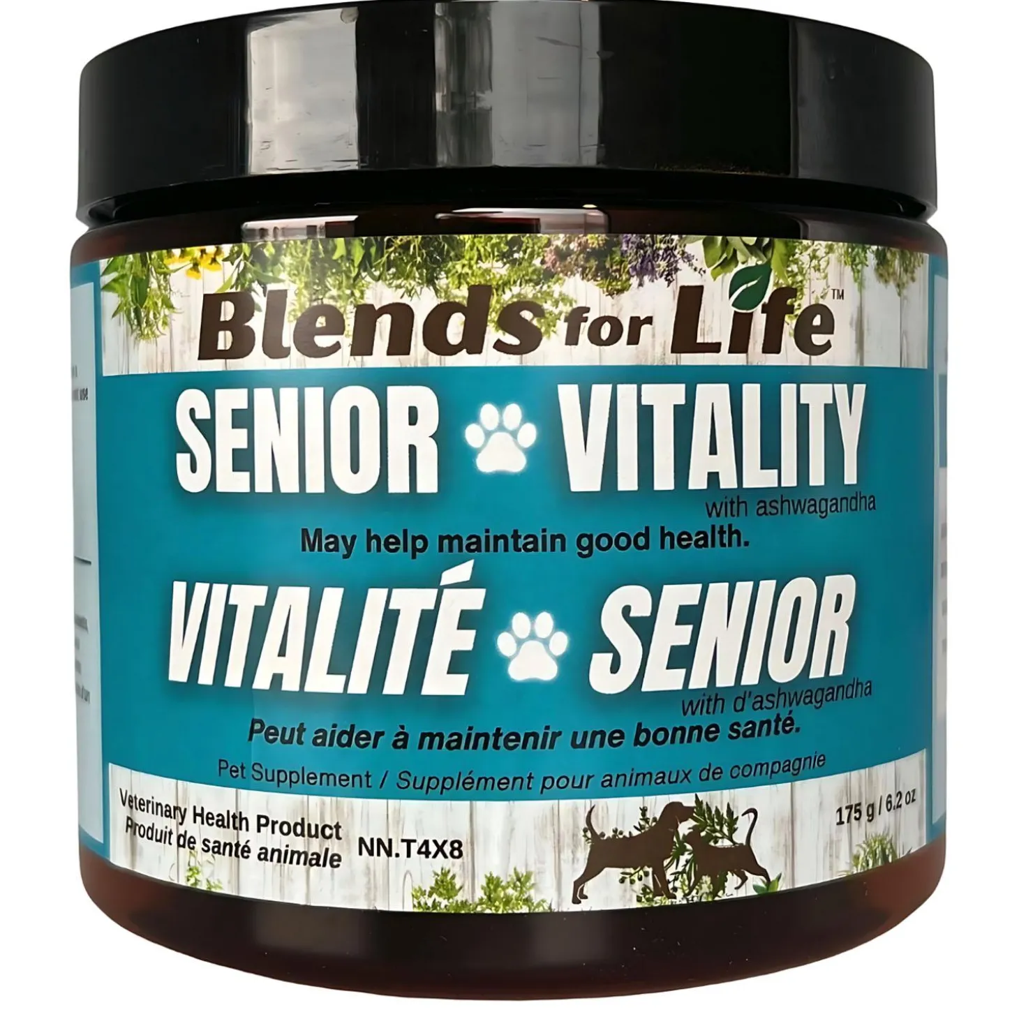 Senior Vitality with Ashwagandha Pet Supplement
