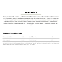 Sensitivities Limited Ingredient Grain-Free Shredded Turkey Recipe Dog Food