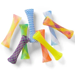 Short Mesh Tube Assorted Cat Toy