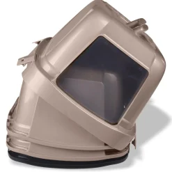 Sifting Enclosed Brown Litter Box