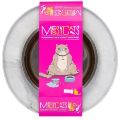 Silicone Marble Feeder with Stainless Saucer Shaped Bowl