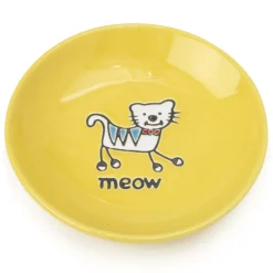 Silly Kitty Stonware Saucer