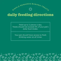 Simple Rewards Banana Small Animal Treats