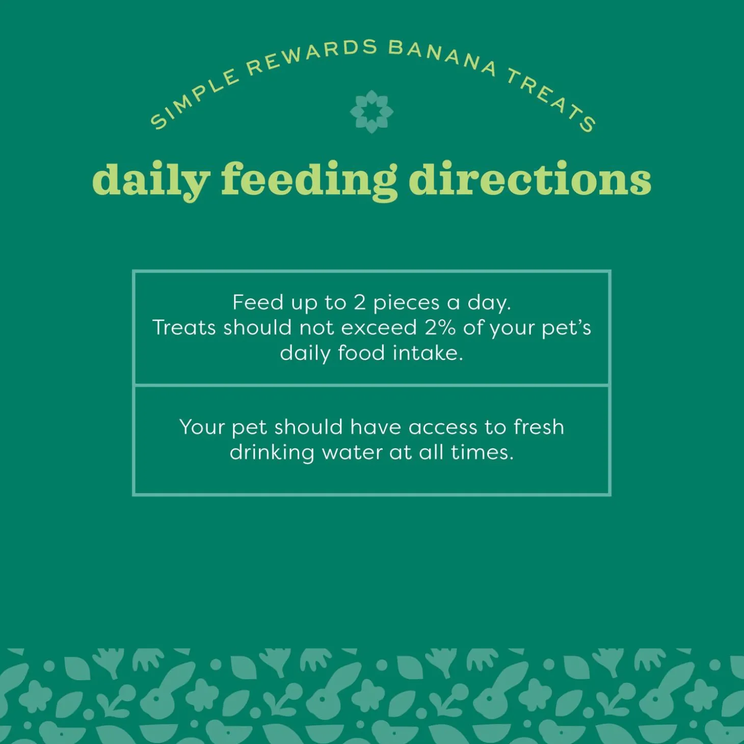 Simple Rewards Banana Small Animal Treats