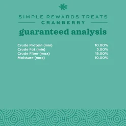 Simple Rewards Cranberry Baked Small Animal Treats