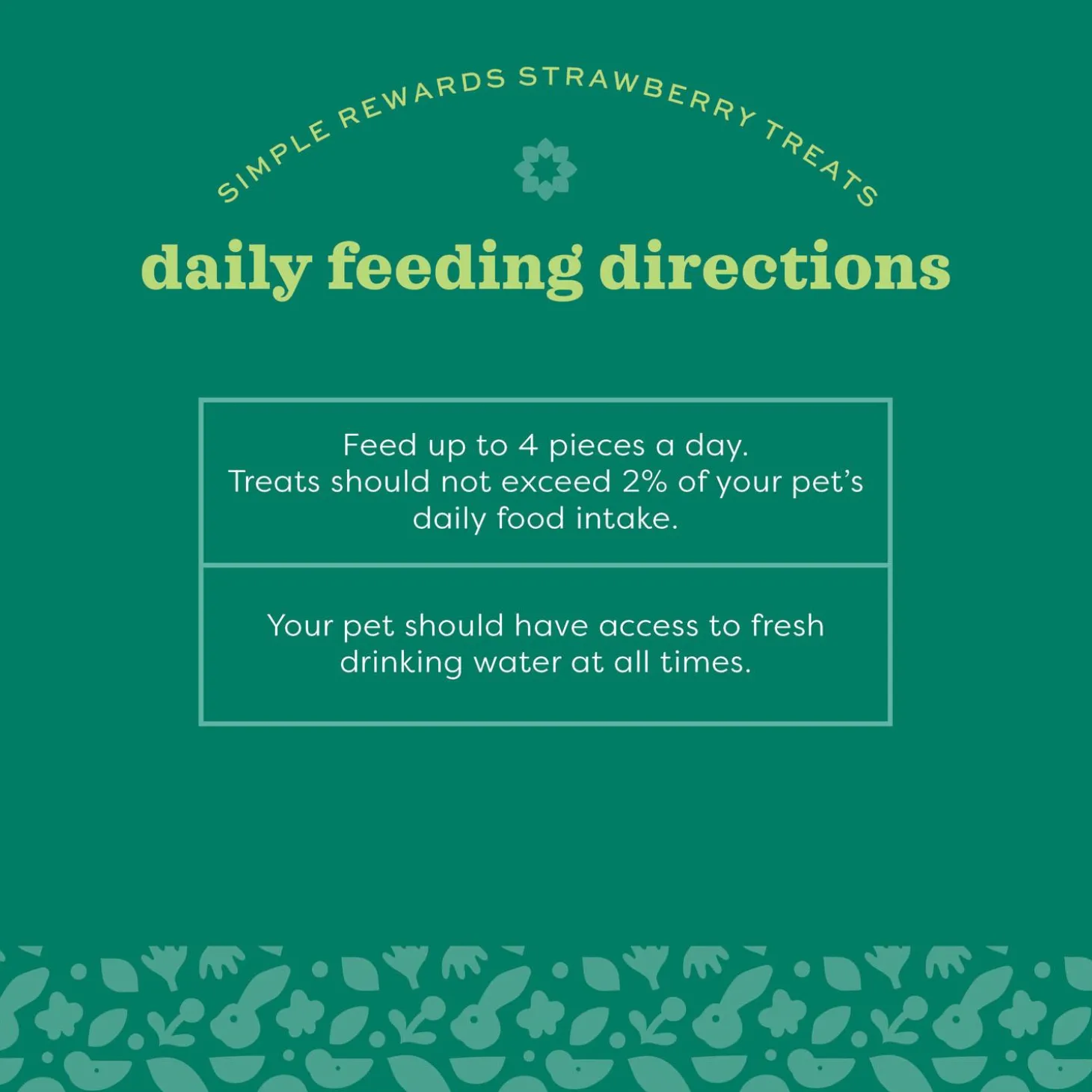 Simple Rewards Strawberry Small Animal Treats