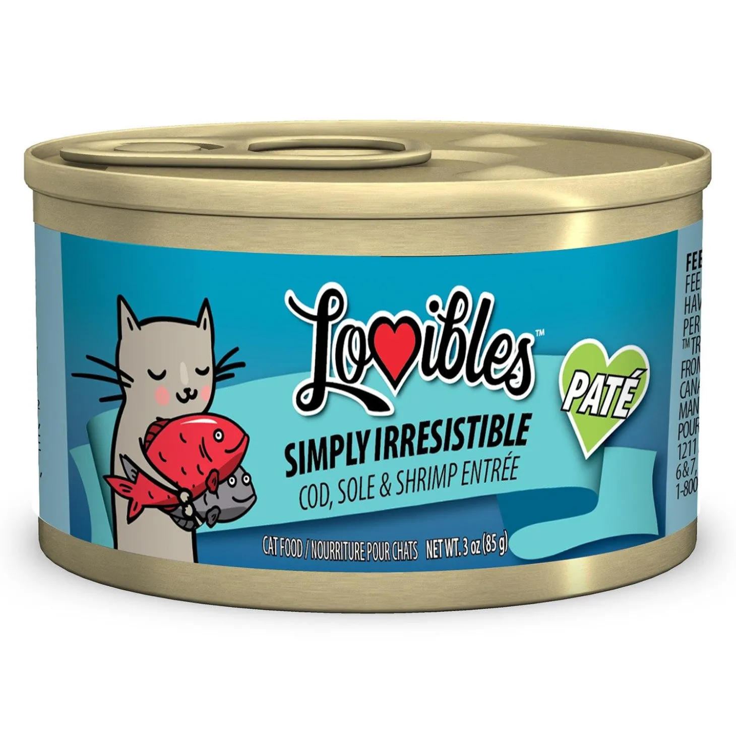 Simply Irresistible Cod, Sole & Shrimp Entree Pate