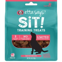 Sit! Bacon Recipe Training Dog Treats