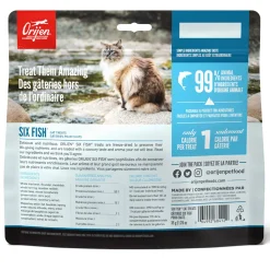 Six Fish Freeze-Dried Cat Treats