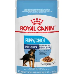 Size Health Nutrition Chunks in Gravy Large Puppy Dog Food