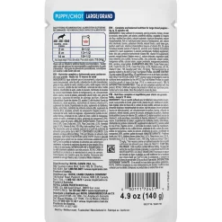 Size Health Nutrition Chunks in Gravy Large Puppy Dog Food