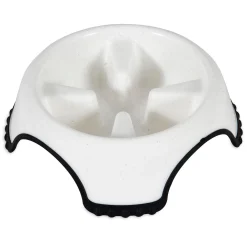 Skid Stop Assorted Colours Slow Feed Bowl