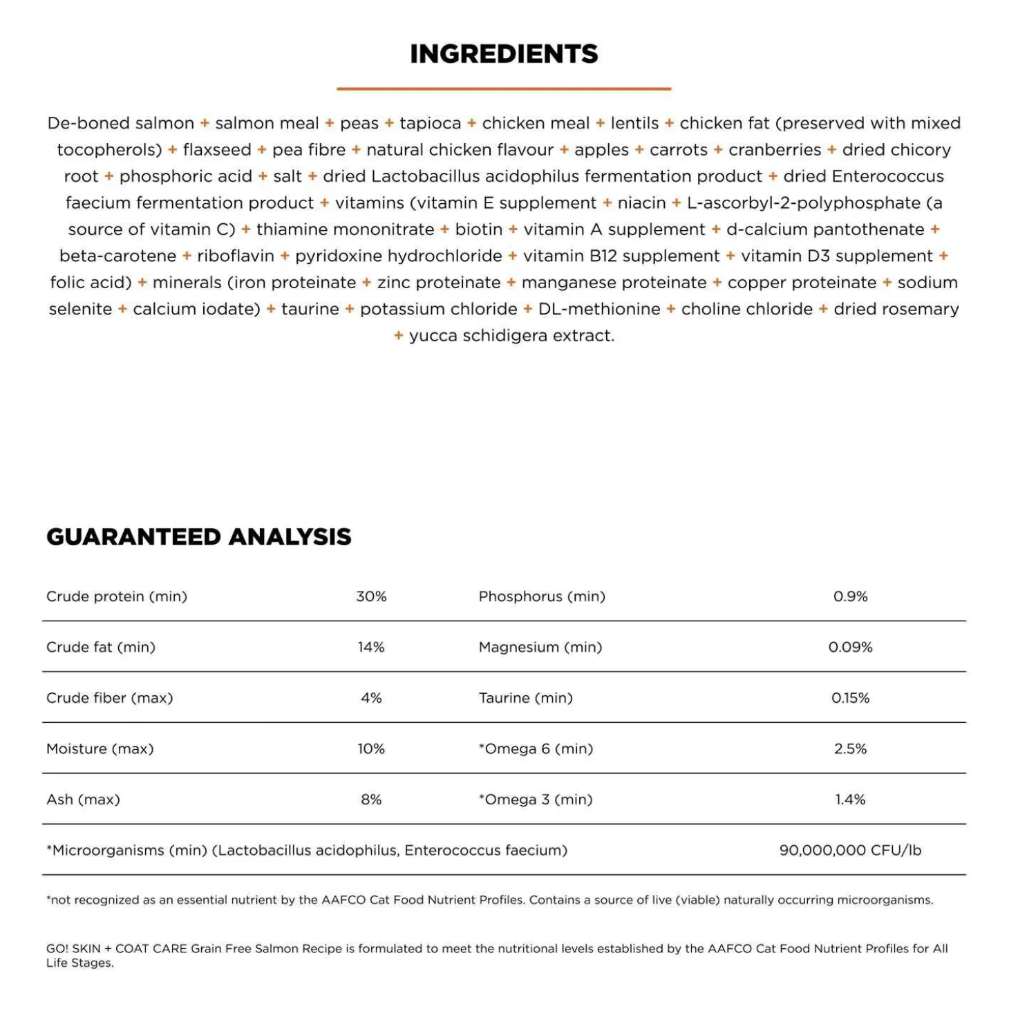 Skin + Coat Care Grain-Free Salmon Recipe Cat Food