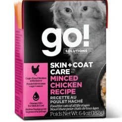 Skin + Coat Care Minced Chicken With Grains Recipe Cat Food