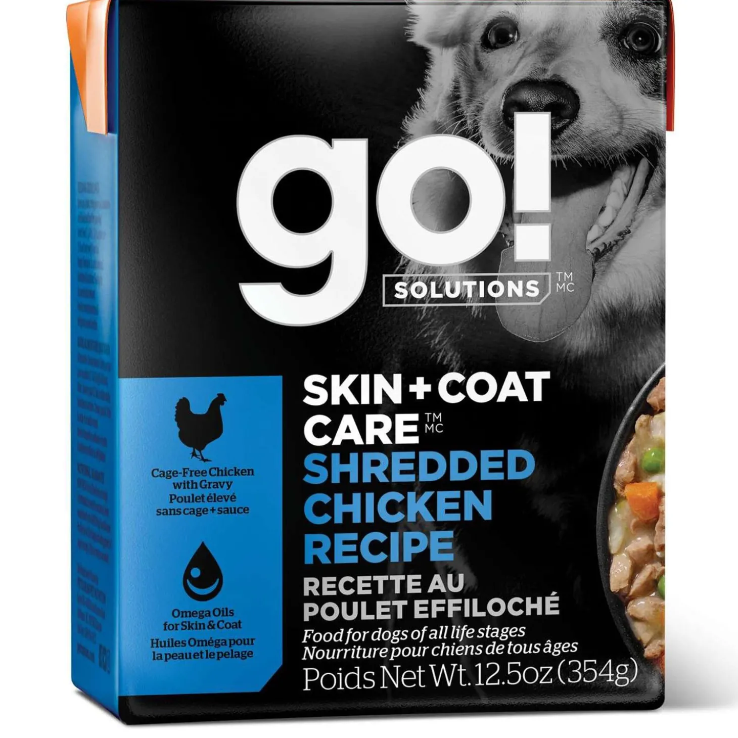 Skin + Coat Care Shredded Chicken Recipe Dog Food