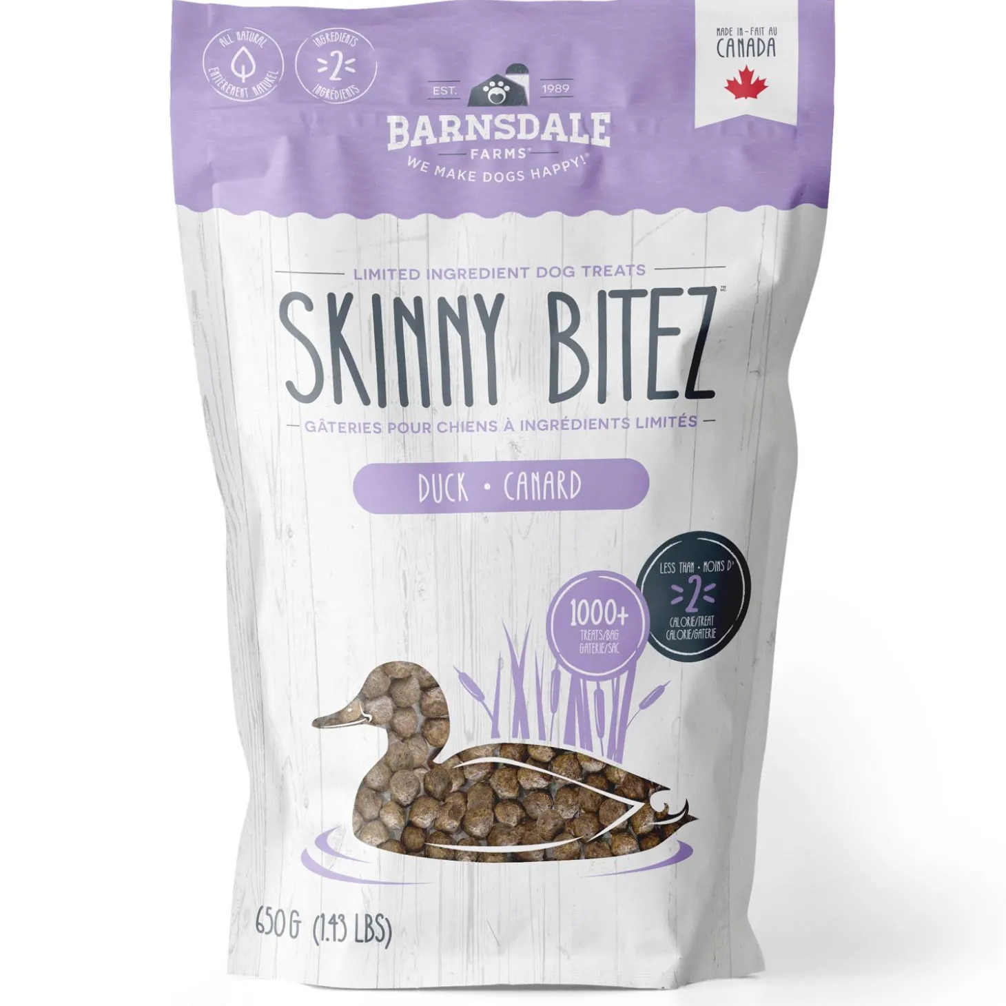 Skinny Bitez Duck Dog Treats