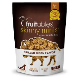 Skinny Minis Soft Grilled Bison Flavour Dog Treats