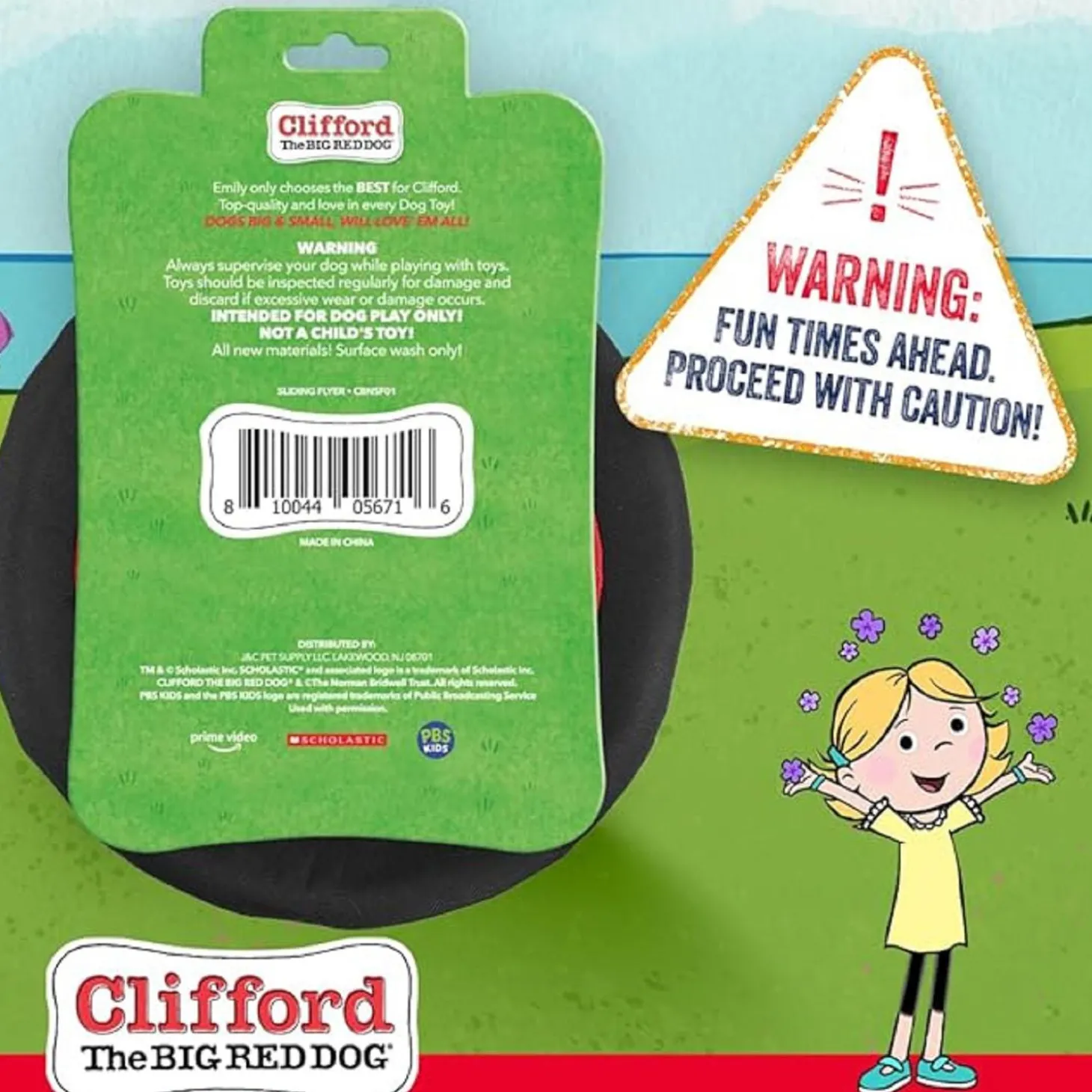 Sliding Flyer Dog Toy