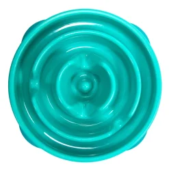 Slo-Bowl Mini Drop Teal Slow Feeder