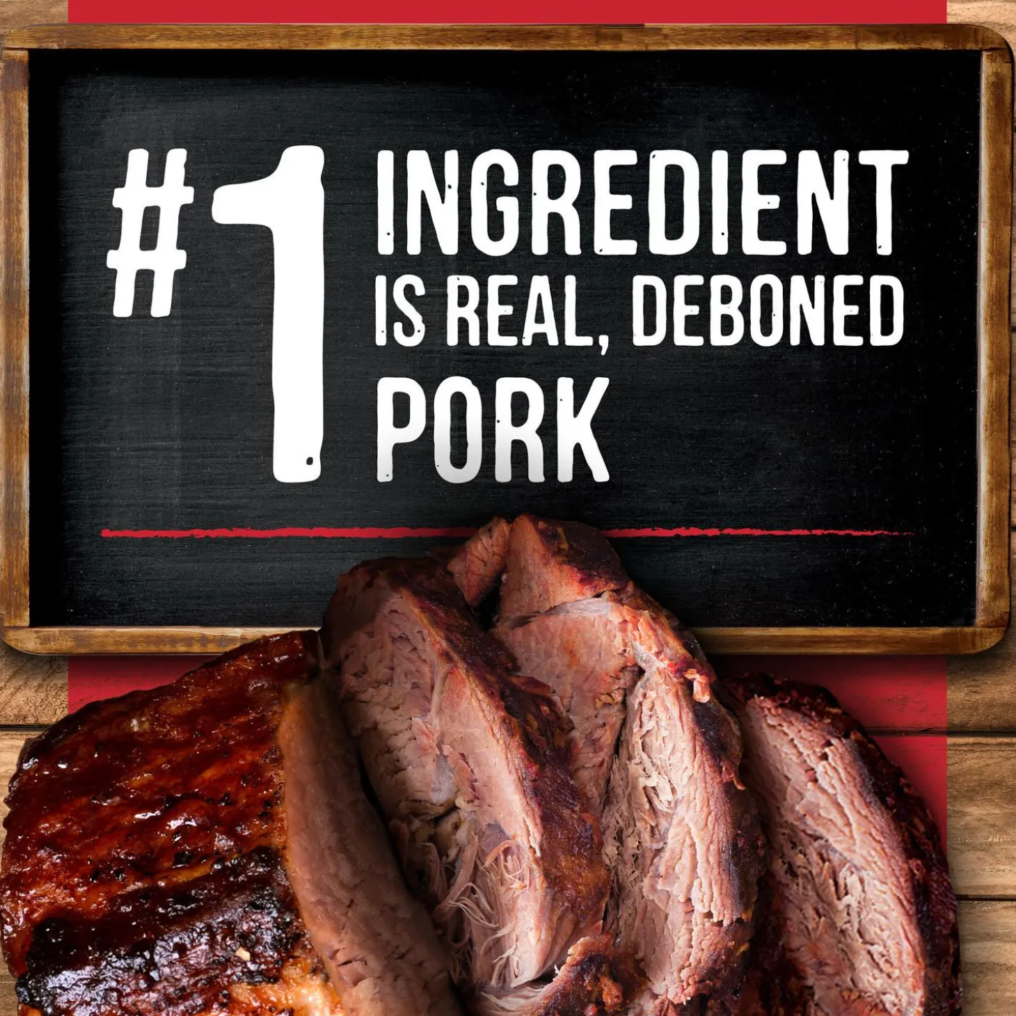 Slow Cooked BBQ Kansas City Style with Chopped Pork Adult Dog Food