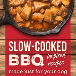 Slow Cooked BBQ Kansas City Style with Chopped Pork Adult Dog Food
