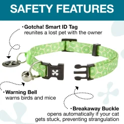 Smart ID Kiwi Cat Collar
