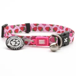Smart ID Strawberry Dream Cat Collar