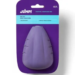 Smart Stuffablz Hide a Treat Purple Dog Toy