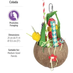 Smart.Play Colada Enrichment Parrot Toy
