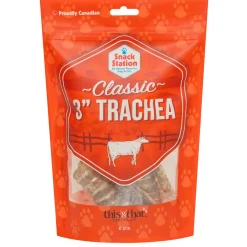 Snack Station Beef Trachea Dog Treats