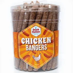 Snack Station Chicken Bangers Dog Treats
