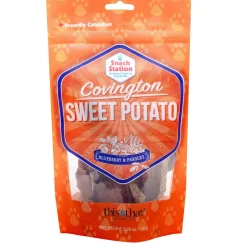Snack Station Covington Sweet Potato Blueberry & Parsley Dog Treats