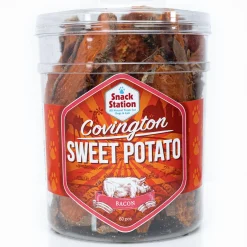Snack Station Covington Sweet Potato Bacon Flavour Dog Treats