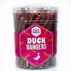 Snack Station Duck Bangers Dog Treats