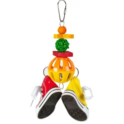 Sneakers & Balls Bird Toy