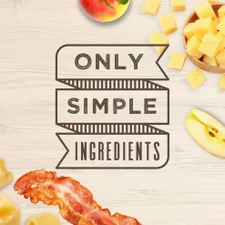 Soft Chews with Natural Bacon Cheese & Apples Dog Treats