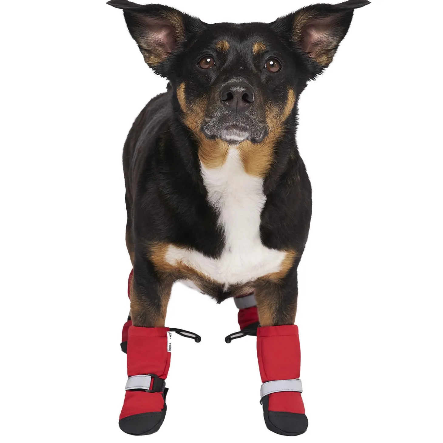 Soft Shield Red Reflective Boots