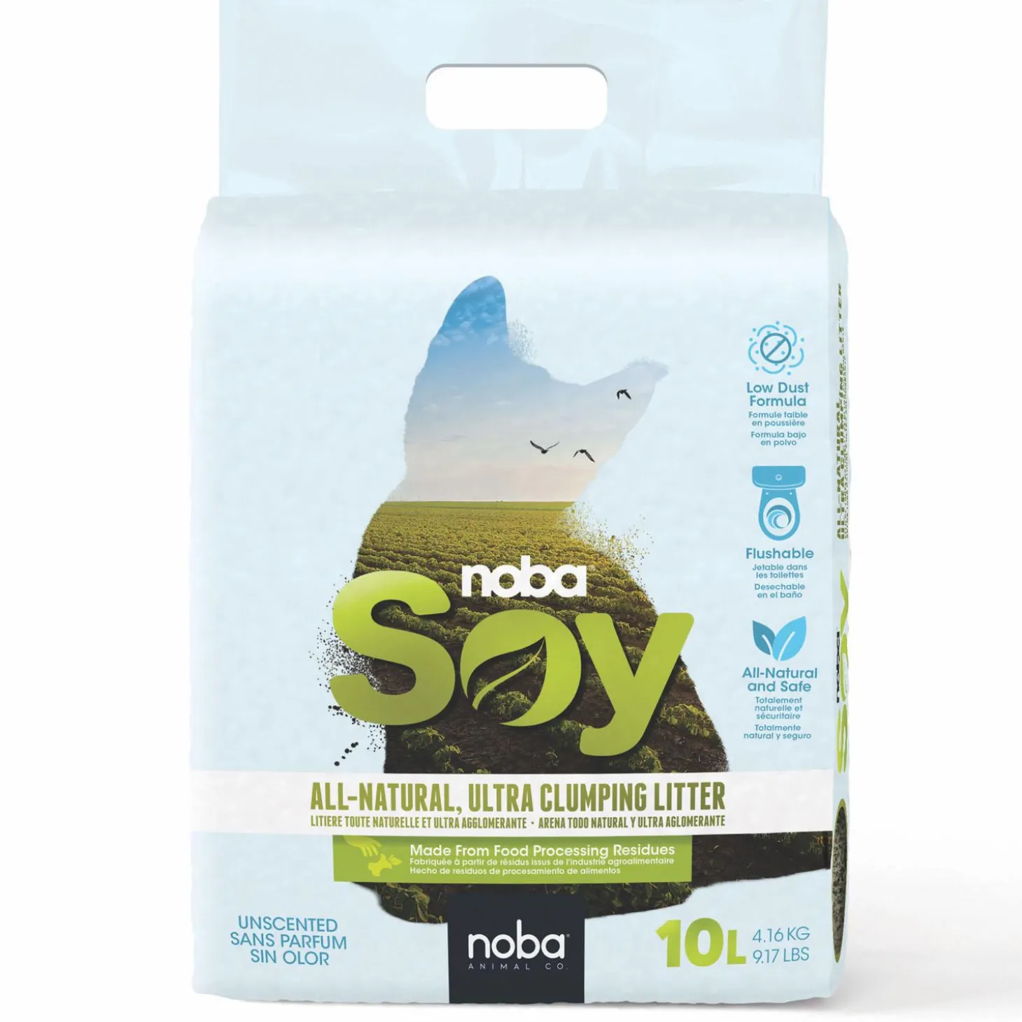 Soy All-Natural Ultra Clumping Cat Litter