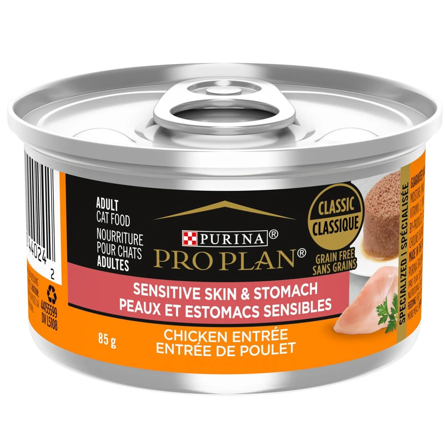 Specialized Classic Sensitive Skin & Stomach Chicken Entree Adult Cat Food