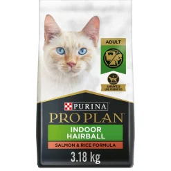 Specialized Indoor Hairball Salmon & Rice Formula Adult Cat Food