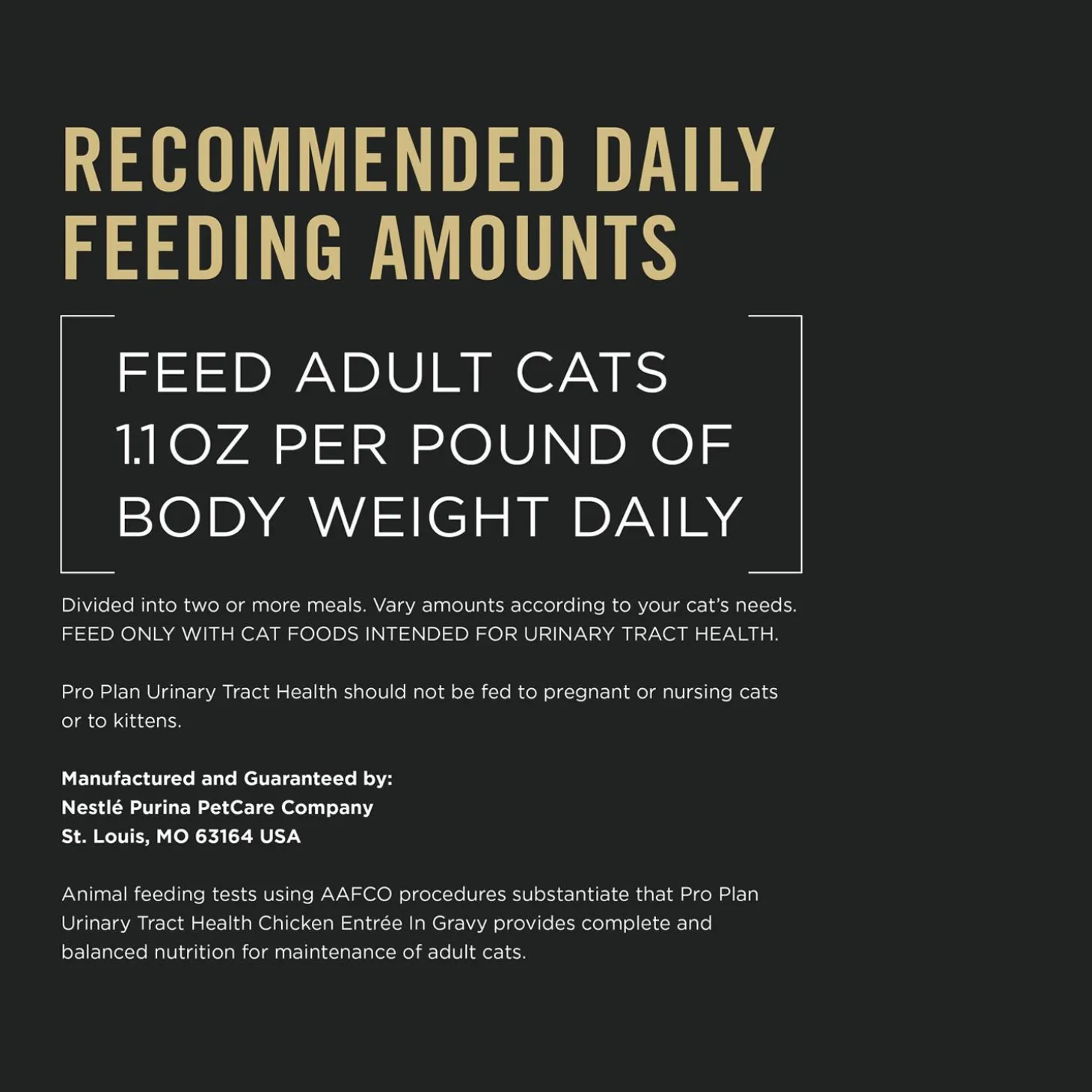 Specialized Urinary Tract Health Chicken Entree Adult Cat Food