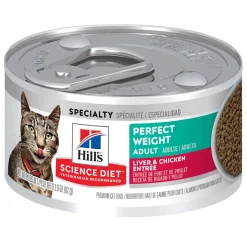 Specialty Perfect Weight Liver & Chicken Entree Adult Cat Food