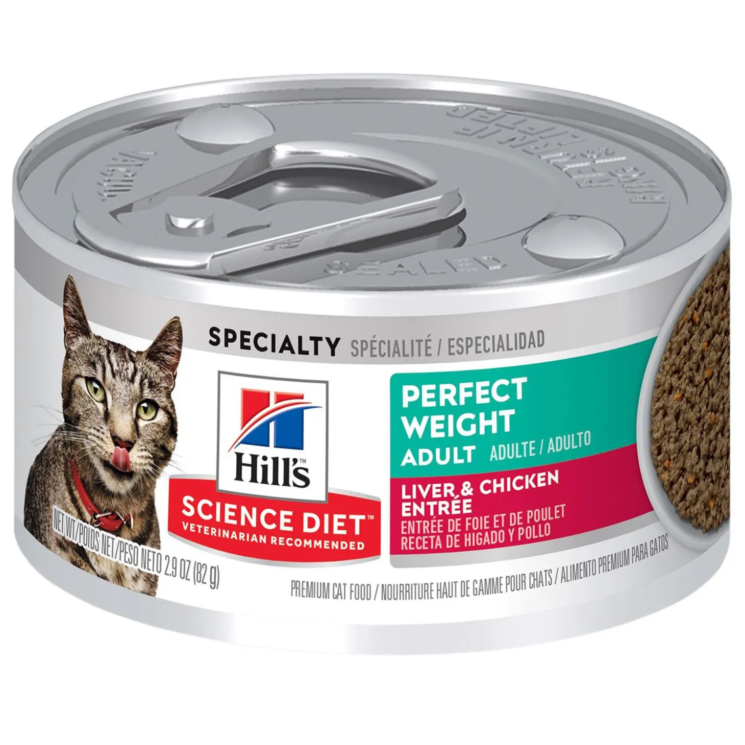 Specialty Perfect Weight Liver & Chicken Entree Adult Cat Food